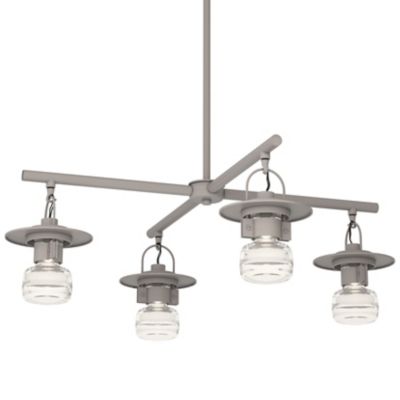 Hubbardton Forge Mason Outdoor Chandelier - Color: Polished - Size: 4 light