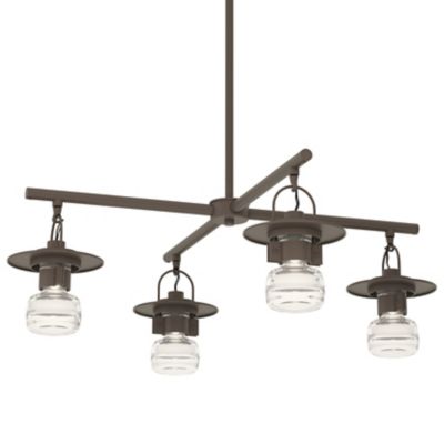 Hubbardton Forge Mason Outdoor Chandelier - Color: Matte - Size: 4 light - 