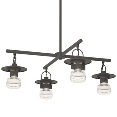 Hubbardton Forge Mason Outdoor Chandelier - Color: Polished - Size: 4 light