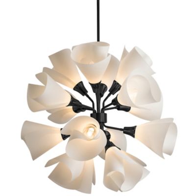 Hubbardton Forge Mobius Chandelier - Color: White - Size: Standard - 134506