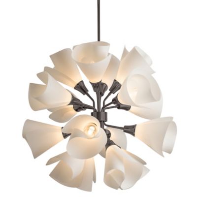 Hubbardton Forge Mobius Chandelier - Color: White - Size: Standard - 134506