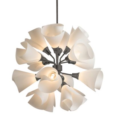 Hubbardton Forge Mobius Chandelier - Color: White - Size: Standard - 134506