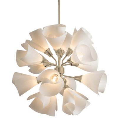 Hubbardton Forge Mobius Chandelier - Color: White - Size: Standard - 134506