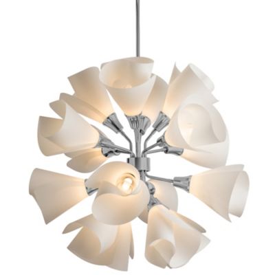 Hubbardton Forge Mobius Chandelier - Color: White - Size: Standard - 134506