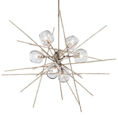 Hubbardton Forge Griffin Starburst Chandelier - Color: Gold - Size: Standar