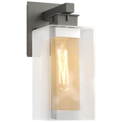 Hubbardton Forge Polaris Outdoor Wall Sconce - Color: Gold - Size: Medium -