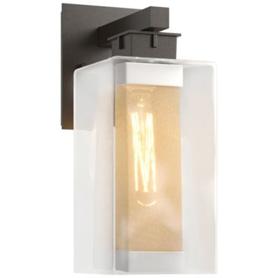 Hubbardton Forge Polaris Outdoor Wall Sconce - Color: Bronze - Size: Medium