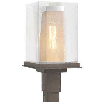 Hubbardton Forge Polaris Outdoor Post Light - Color: Matte - Size: 1 light 