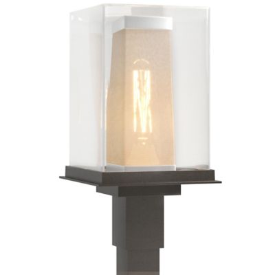 Hubbardton Forge Polaris Outdoor Post Light - Color: Oil Rubbed - Size: 1 l