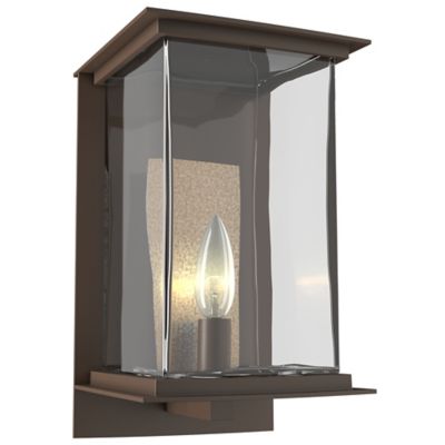 Hubbardton Forge Kingston Outdoor Wall Sconce - Color: Bronze - Size: Mediu