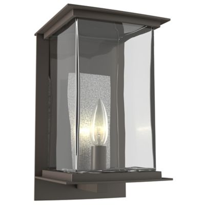 Hubbardton Forge Kingston Outdoor Wall Sconce - Color: Bronze - Size: Mediu