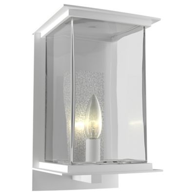 Hubbardton Forge Kingston Outdoor Wall Sconce - Color: White - Size: Medium