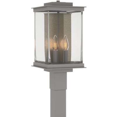 Hubbardton Forge Kingston Outdoor Post Light - Color: Polished - Size: 4 li