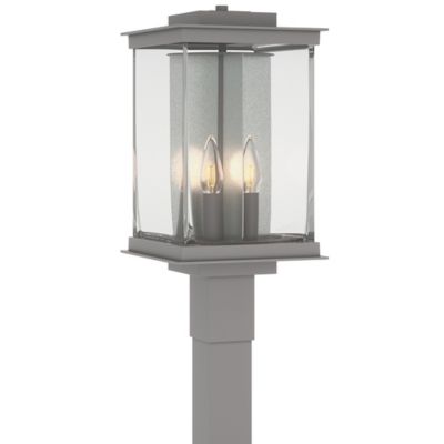 Hubbardton Forge Kingston Outdoor Post Light - Color: Polished - Size: 4 li