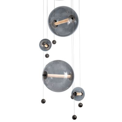 HBF2088735 Hubbardton Forge Abacus Round LED Multi-Light Pend sku HBF2088735