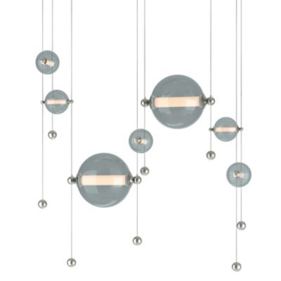 HBF2088797 Hubbardton Forge Abacus Double LED Linear Chandeli sku HBF2088797