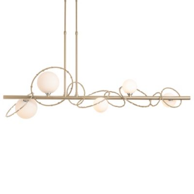 Hubbardton Forge Olympus Linear Chandelier Light - Color: Antique - Size: S