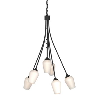 Hubbardton Forge Flora Multi-Light Pendant Light - Color: Matte - Size: 6 l