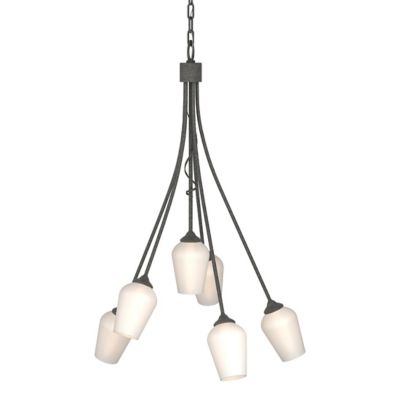 Hubbardton Forge Flora Multi-Light Pendant Light - Color: Matte - Size: 6 l