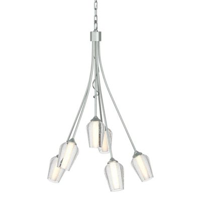 Hubbardton Forge Flora Multi-Light Pendant Light - Color: Glossy - Size: 6 