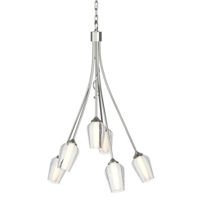 Hubbardton Forge Flora Multi-Light Pendant Light - Color: Glossy - Size: 6 