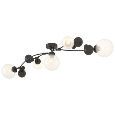 Hubbardton Forge Sprig Semi-Flushmount Light - Color: Bronze - Size: 5 ligh