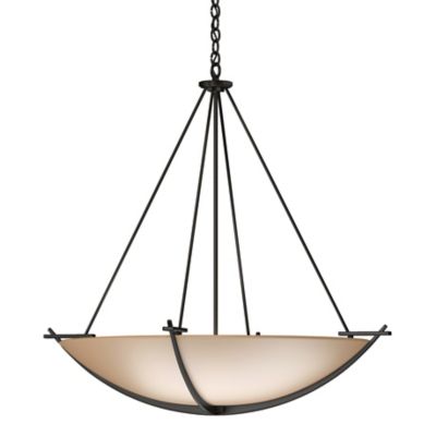 Hubbardton Forge Compass 194531 Large Scale Pendant Light - Color: Beige - 