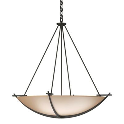 Hubbardton Forge Compass 194531 Large Scale Pendant Light - Color: Beige - 