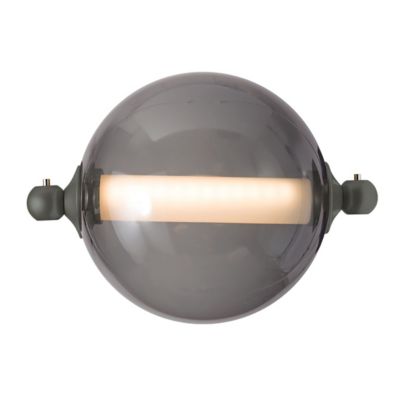 Hubbardton Forge Abacus LED Glass Module - Color: Grey - Size: Small - 9052