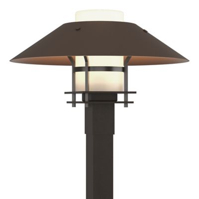 Hubbardton Forge Henry Outdoor Post Light - Color: Oil Rubbed - Size: 1 lig