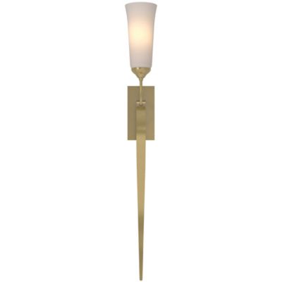 Hubbardton Forge Sweeping Taper Wall Sconce - Color: Brass - Size: Large - 