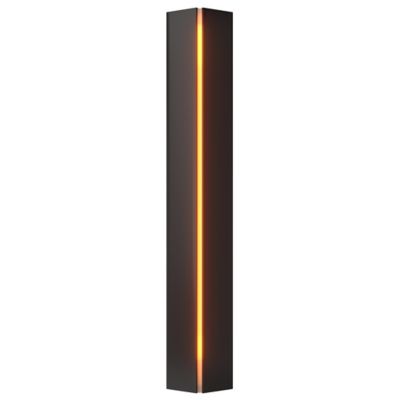 Hubbardton Forge Gallery Small Wall Sconce - Color: Black - Size: 3 light -