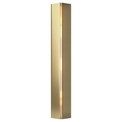 Hubbardton Forge Gallery Small Wall Sconce - Color: Brass - Size: 3 light -