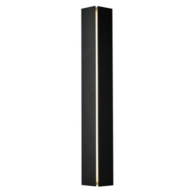 Hubbardton Forge Gallery Small Wall Sconce - Color: Black - Size: 1 light -