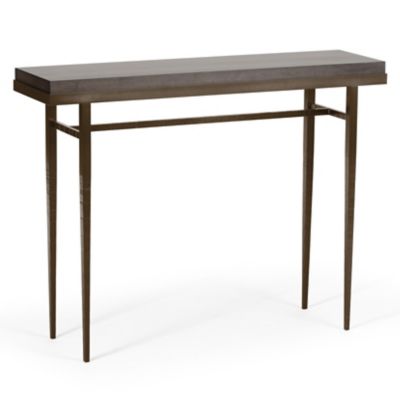 Hubbardton Forge Wick Console Table - Color: Brown - Size: 42 - 750106-1