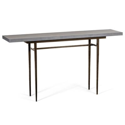 Hubbardton Forge Wick Console Table - Color: Grey - Size: 60 - 750108-10