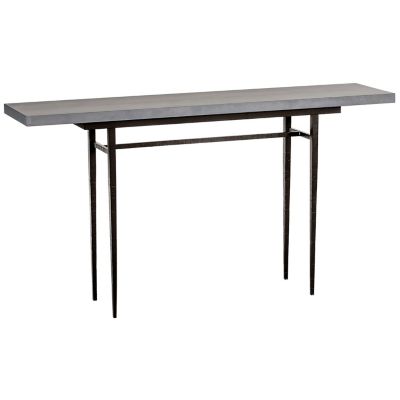 Hubbardton Forge Wick Console Table - Color: Grey - Size: 60 - 750108-10