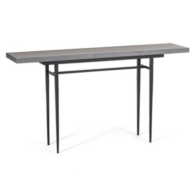 Hubbardton Forge Wick Console Table - Color: Grey - Size: 60 - 750108-10