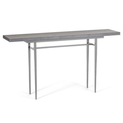 Hubbardton Forge Wick Console Table - Color: Grey - Size: 60 - 750108-10