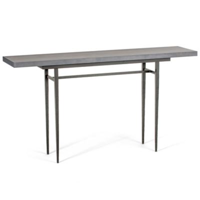 Hubbardton Forge Wick Console Table - Color: Grey - Size: 60 - 750108-10