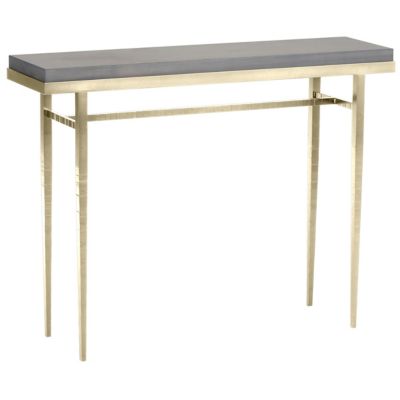 Hubbardton Forge Wick Console Table - Color: Grey - Size: 42 - 750106-10