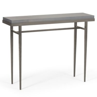 Hubbardton Forge Wick Console Table - Color: Grey - Size: 42 - 750106-10