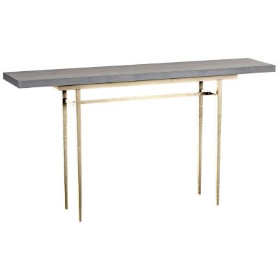 Hubbardton Forge Wick Console Table - Color: Grey - Size: 60 - 750108-10