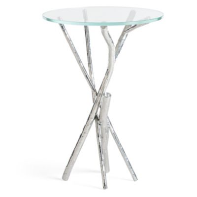 Hubbardton Forge Brindille Accent Table - Color: Clear - 750110-1009