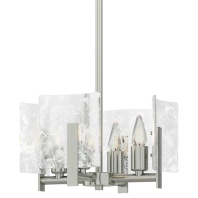 Hubbardton Forge Arc 4-Light Semi-Flushmount Light/Pendant - Color: White -