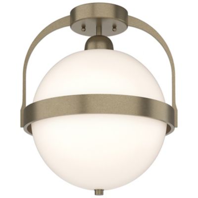 Hubbardton Forge Atlas Semi-Flushmount Light - Color: Gold - Size: 1 light 