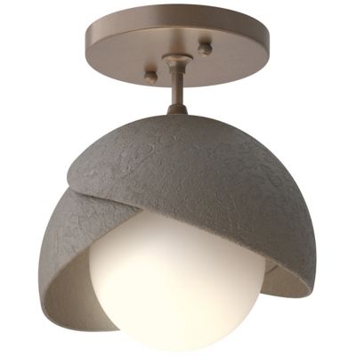 HBF2293237 Hubbardton Forge Brooklyn 1-Light Double Shade Sem sku HBF2293237