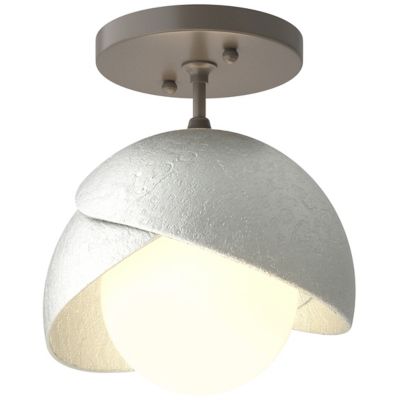 HBF2293263 Hubbardton Forge Brooklyn 1-Light Double Shade Sem sku HBF2293263