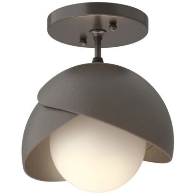 HBF2293286 Hubbardton Forge Brooklyn 1-Light Double Shade Sem sku HBF2293286