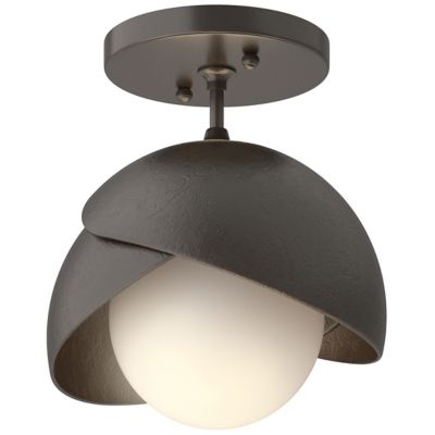 HBF2266379 Hubbardton Forge Brooklyn 1-Light Double Shade Sem sku HBF2266379